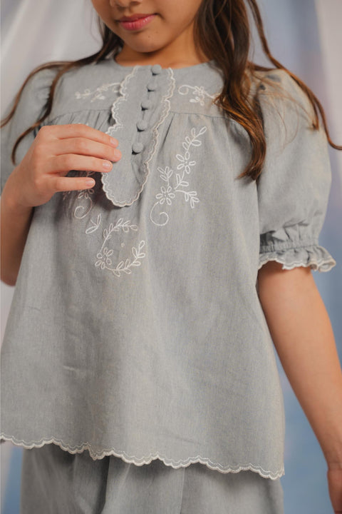 AURORA KURUNG IN CHAMBRAY
