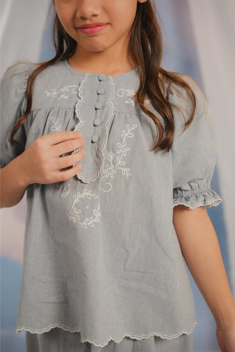 AURORA KURUNG IN CHAMBRAY