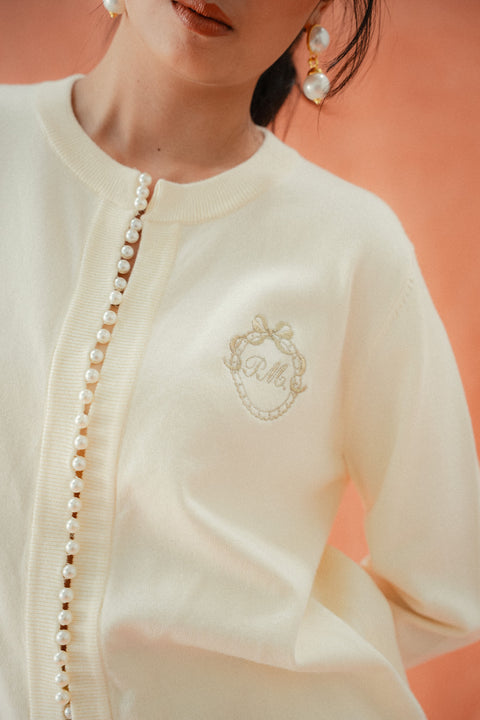 ANxPM ROSE CARDIGAN