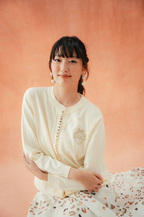 ANxPM ROSE CARDIGAN