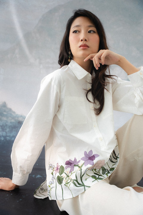 CONTESSA SHIRT IN VIOLET