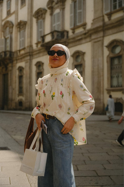 CLARA TOP IN SUMMER