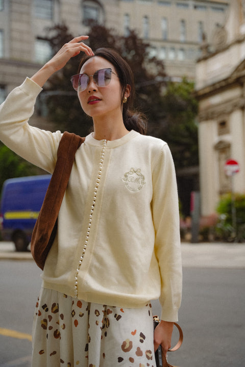 ANxPM ROSE CARDIGAN