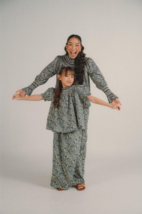 POPPY KURUNG IN KIMONO FLORAL