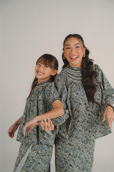 POPPY KURUNG IN KIMONO FLORAL