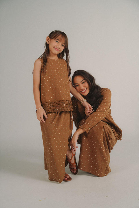SKYE KURUNG IN CINNAMON