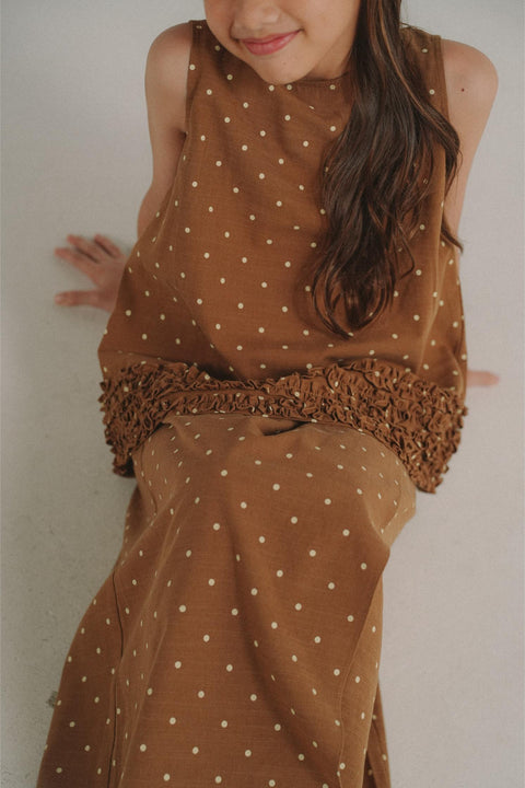 SKYE KURUNG IN CINNAMON