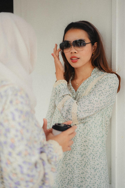 LUNDI DRESS IN FERN