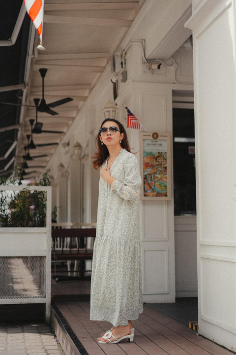 LUNDI DRESS IN FERN
