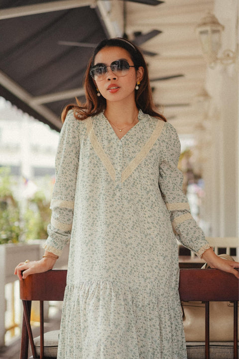 LUNDI DRESS IN FERN