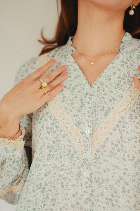 LUNDI DRESS IN FERN