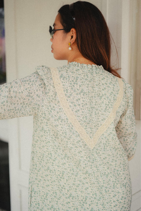 LUNDI DRESS IN FERN
