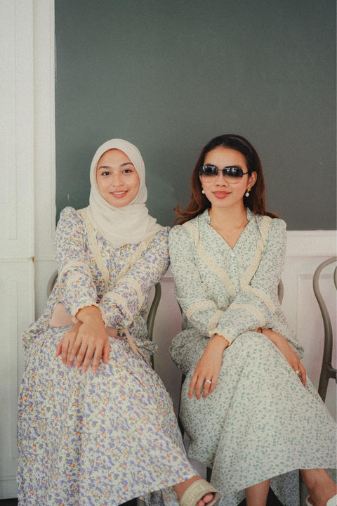 LUNDI DRESS IN FERN