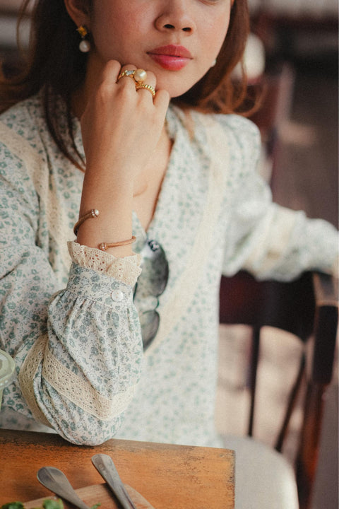 LUNDI DRESS IN FERN
