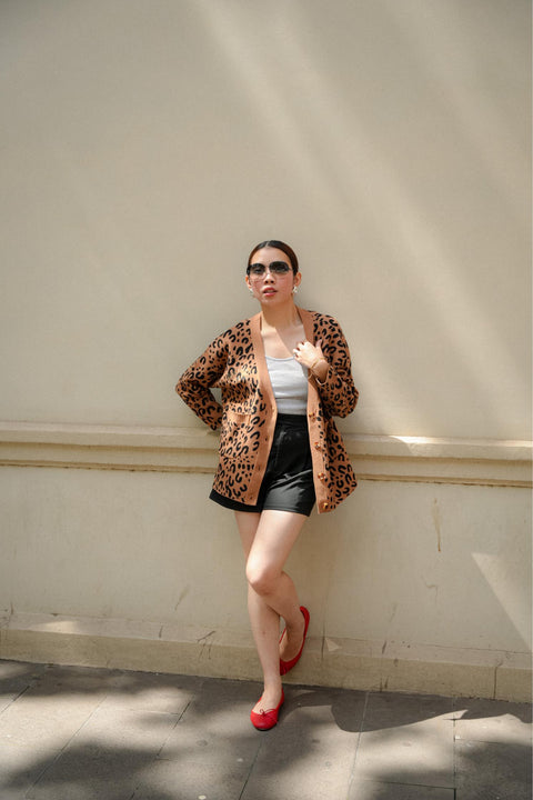 CLASSIC CARDI IN PURR