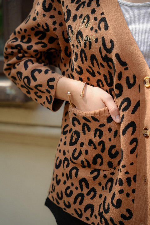 CLASSIC CARDI IN PURR