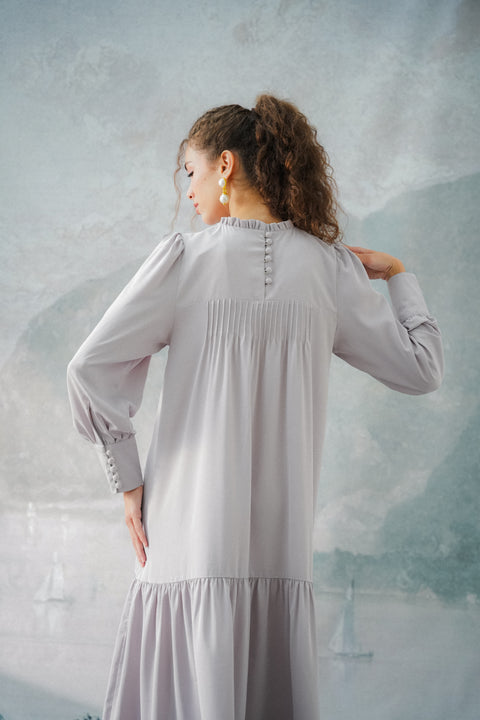 JULIA DRESS IN DOVE