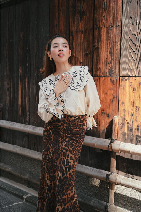 SERENDIPITY BLOUSE IN ECRU