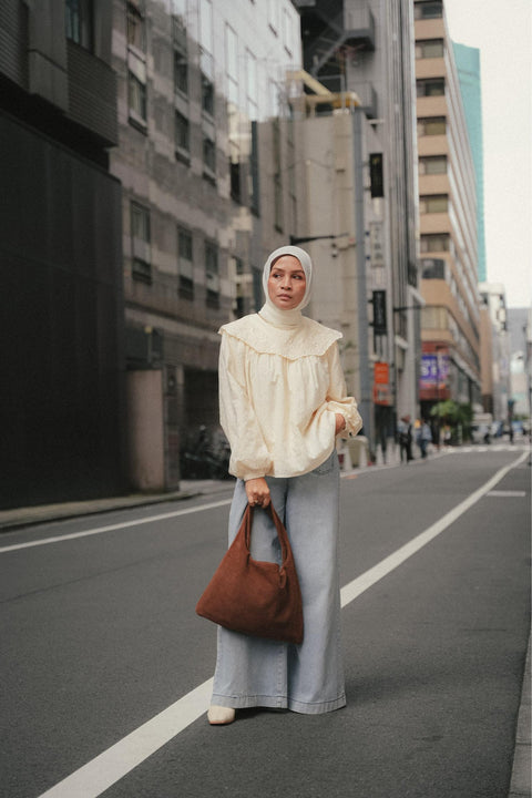 MARLOWE BAG IN ESPRESSO SUEDE