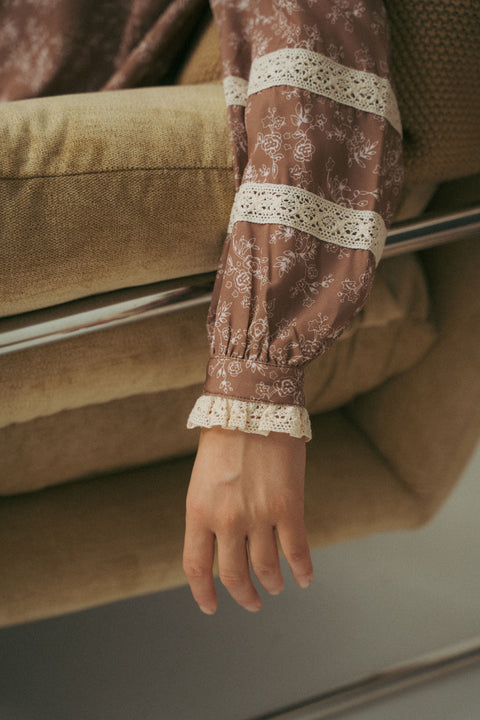LUNDI DRESS IN BRUNETTE
