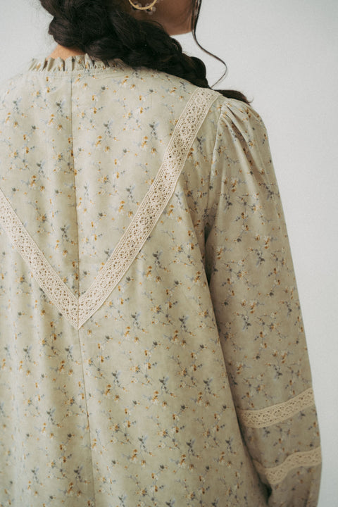 LUNDI DRESS IN VINTAGE GREY