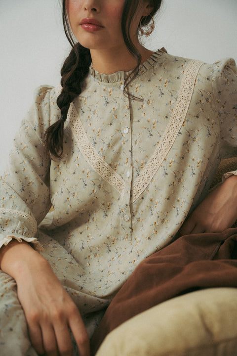 LUNDI DRESS IN VINTAGE GREY