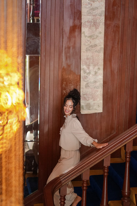 ZAHRA KURUNG IN BEIGE