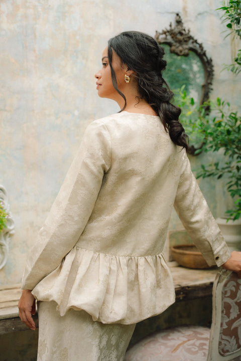 FLORIAN KURUNG IN ANTIQUE WHITE