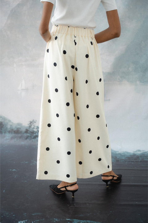 BRERA TROUSERS IN POLKA