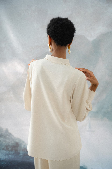 BIANCA SHIRT IN LUNA