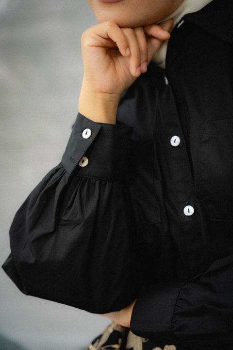 CONTESSA SHIRT IN MIDNIGHT FLORAL