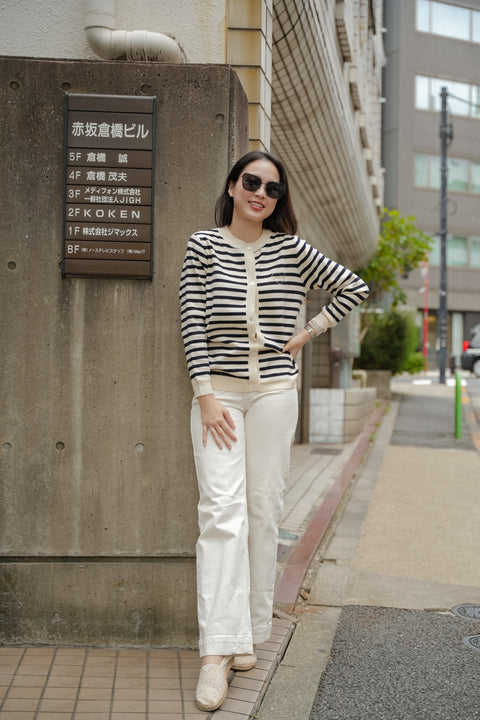 AMORE CARDIGAN IN CLASSIC NAVY