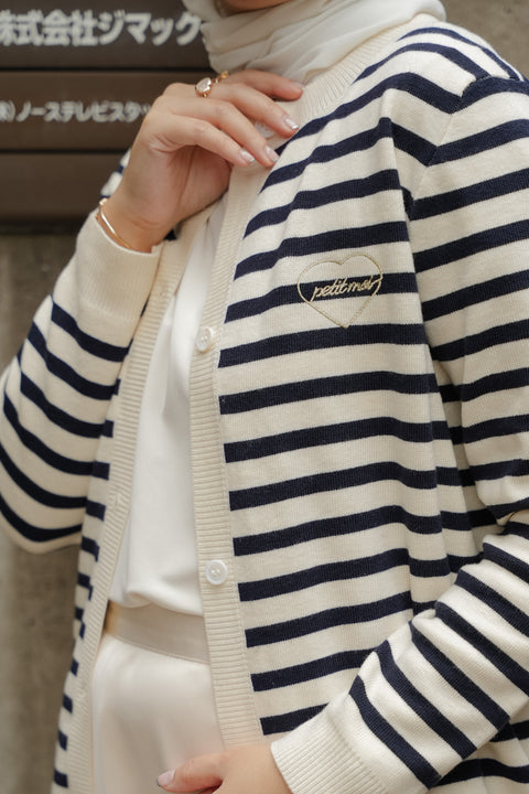 AMORE CARDIGAN IN CLASSIC NAVY