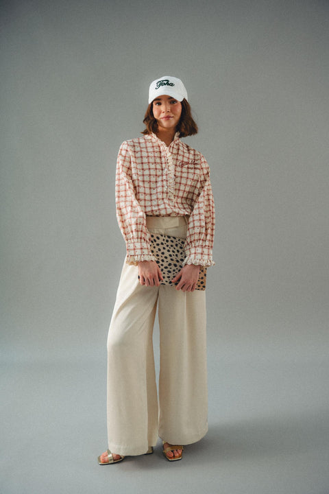 BALZAC SHIRT IN CHERRY GINGHAM