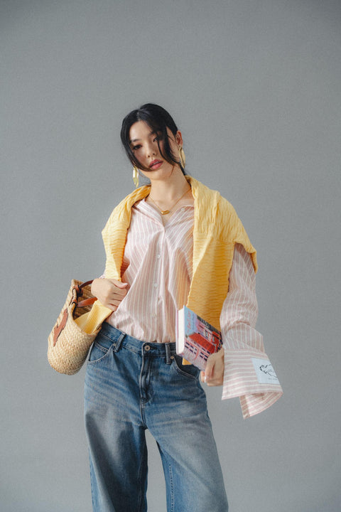 HEMINGWAY SHIRT IN PINK SUGAR