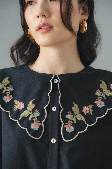 VALENTINA SHIRT IN MOSS