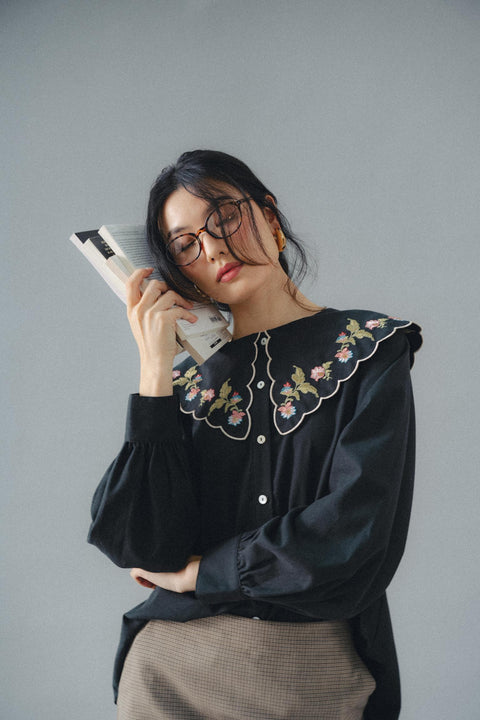 VALENTINA SHIRT IN MOSS