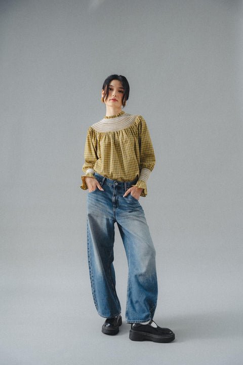 KATE BLOUSE IN MARIGOLD