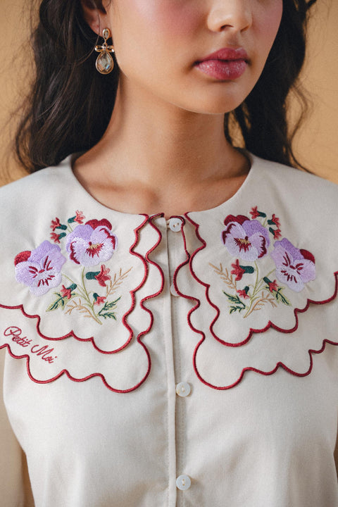 SERENDIPITY BLOUSE IN PEONY