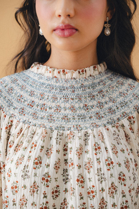 KATE BLOUSE IN ROSSETTI