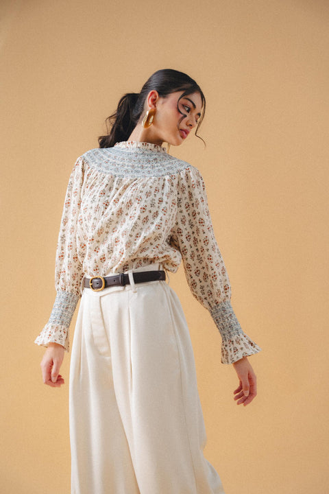 KATE BLOUSE IN ROSSETTI
