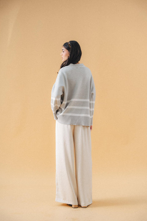 STEVIE POLO KNIT SWEATER