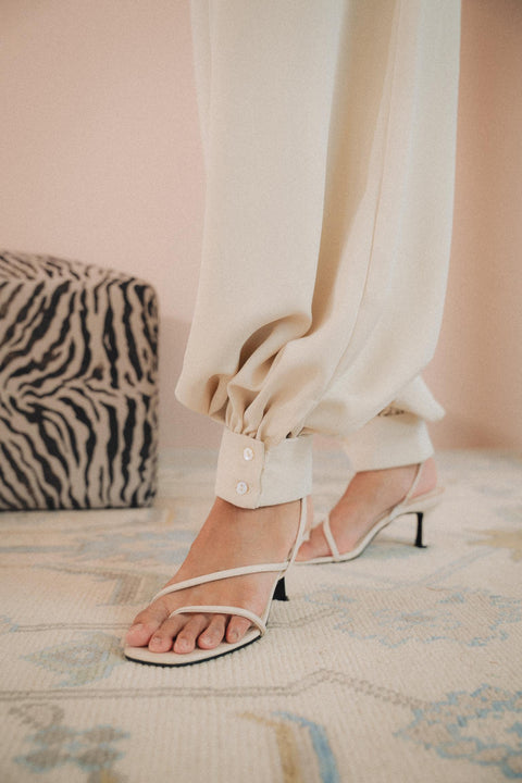 SOLENE TROUSERS IN VANILLE