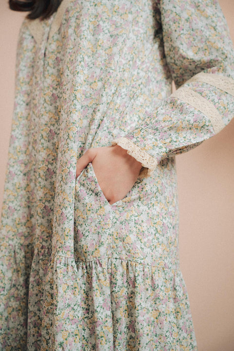 LUNDI DRESS IN PRIMROSE