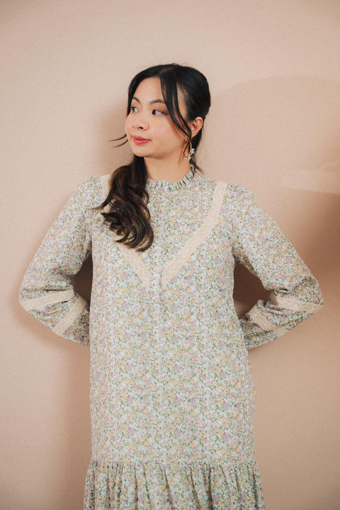 LUNDI DRESS IN PRIMROSE