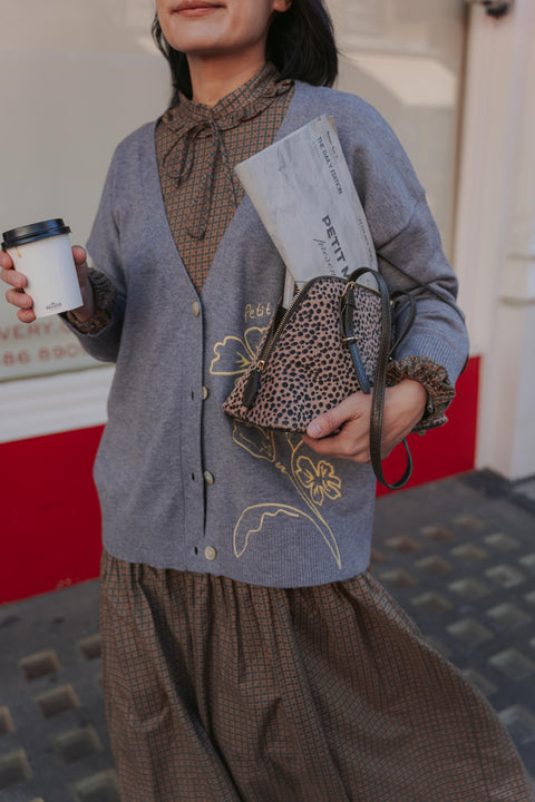ALCOTT DRESS IN VERT GINGHAM