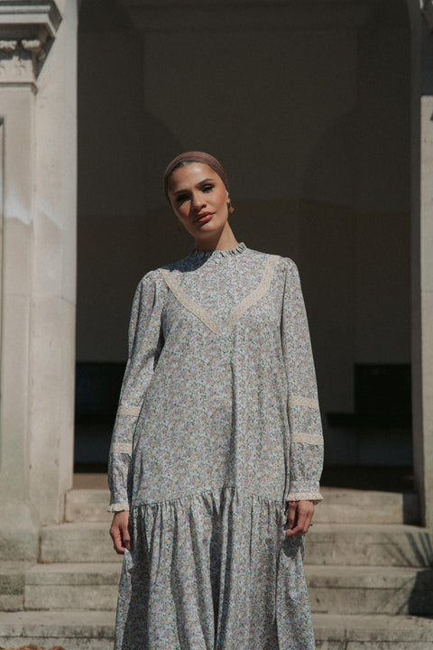 LUNDI DRESS IN PRIMROSE