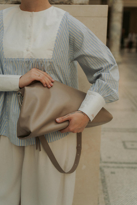 ZADIE BLOUSE IN SUMMER BLUE