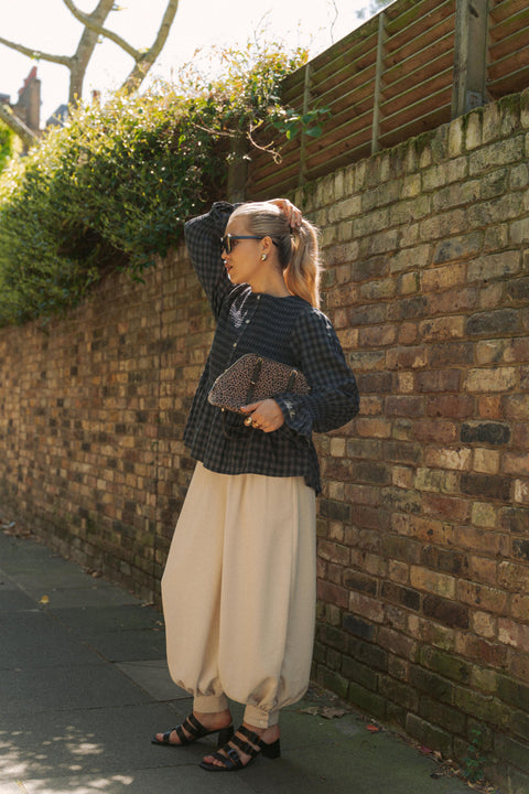SOLENE TROUSERS IN VANILLE