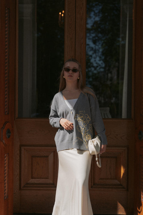CLASSIC CARDI IN DAFFODIL